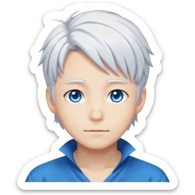 Anime boy gojo sticker