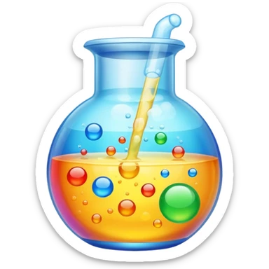 chemical in the container sticker