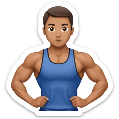 Academia fitness sticker