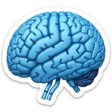 make me a emoji for the term "deep learning" (neural networks) in ai sticker