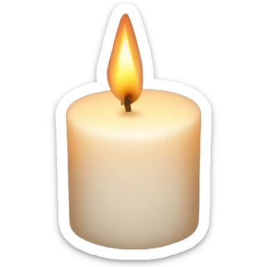 Candle sticker