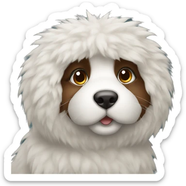 Papakha turkish fur  sticker