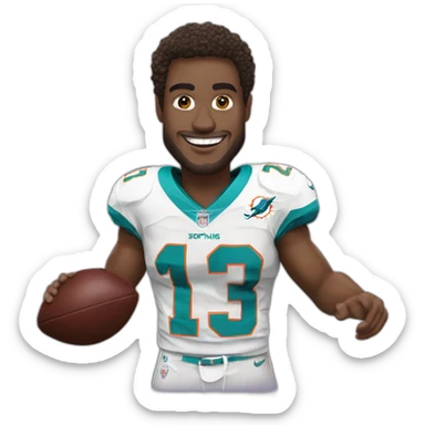 Miami Dolphins sticker