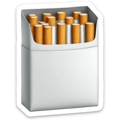 paquet de cigarettes sticker