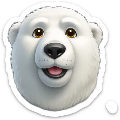 ours polaire sticker