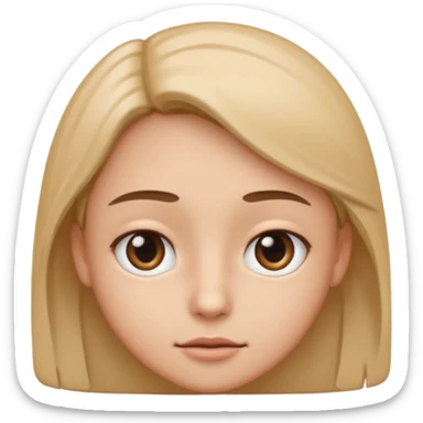 Make the eye smaller and push it yo the left sticker