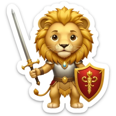 🇮🇷+🦁⚔️☀️ sticker