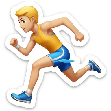 finish line race sticker