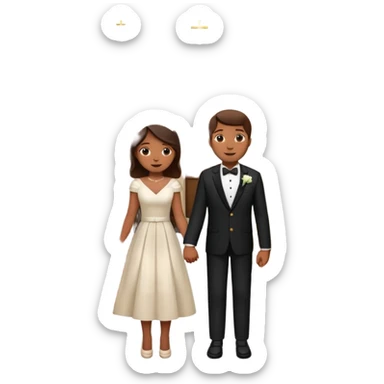 church marriage sticker