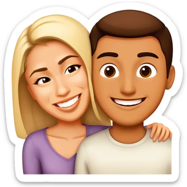 girlfriend and boyfriend  sticker