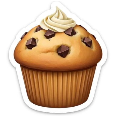 Muffin sticker