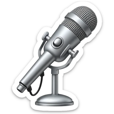 microphone sticker