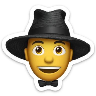 Un noir avec un chapeau de paille qui travaille dans un champ de coton sticker