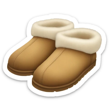 UGG slippers  sticker