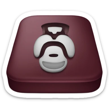 burgundy iphone 14 pro sticker