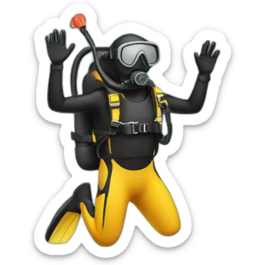 diving-scuba-diver sticker