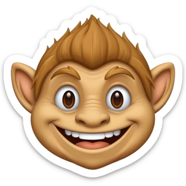 Troll face sticker