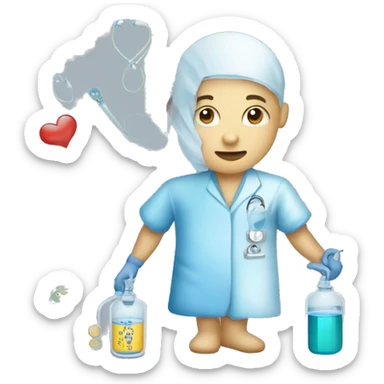 Infection prevention and control in hemodialysis sticker