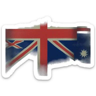 flag australia sticker