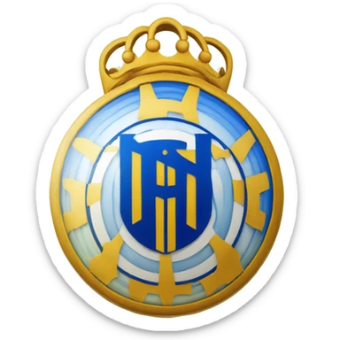 Réal Madrid logo  sticker