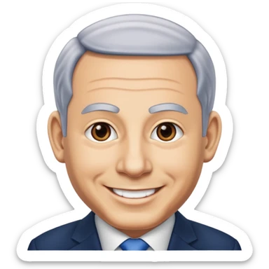 Benjamin Netanyahu sticker
