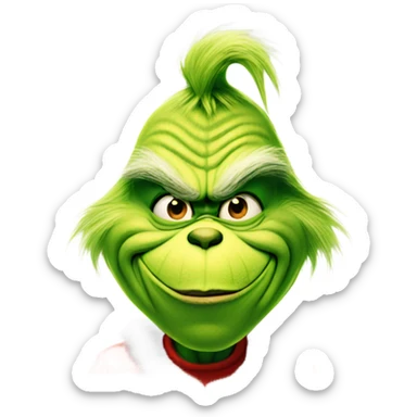 The Grinch sticker