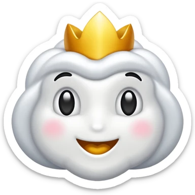 Una cebolla con una pegatina de que es nueva sticker