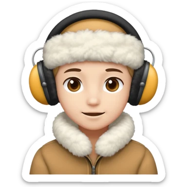 Protectores de orejas sticker