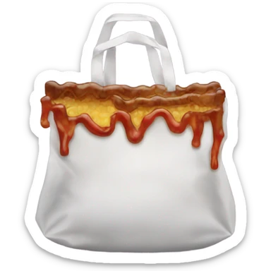 Nik naks rib n saucy bag sticker