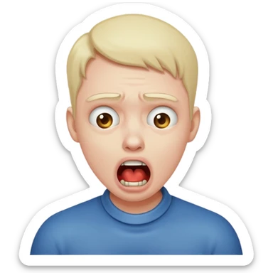 Choking myself emoji sticker