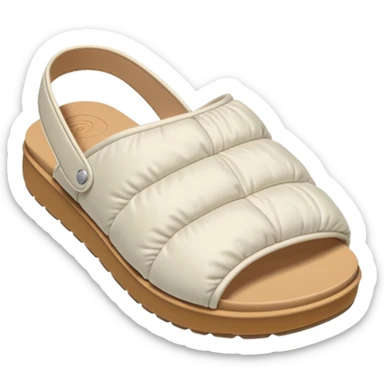 puffer summer shoes sticker