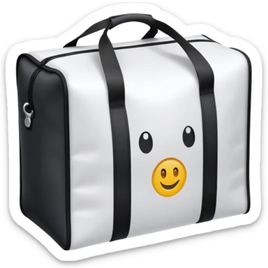 white Thermal Delivery Bags sticker