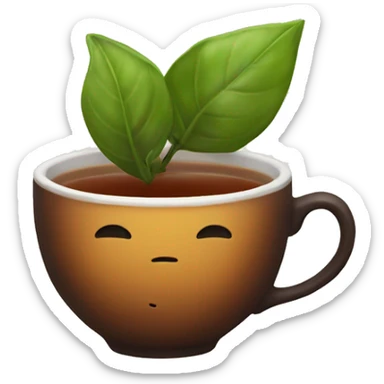 Tea sticker