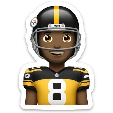 steelers quarterback  sticker
