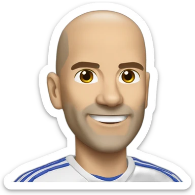 Zinédine Zidane sticker