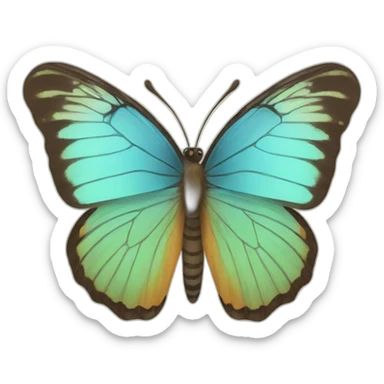 butterfly sticker