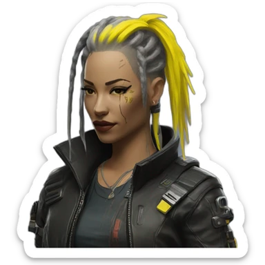 cyberpunk 2077 V sticker