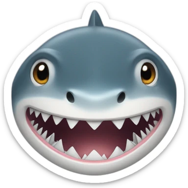 Shark sticker