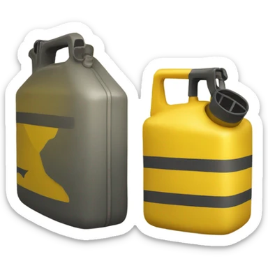 yellow jerry can sticker
