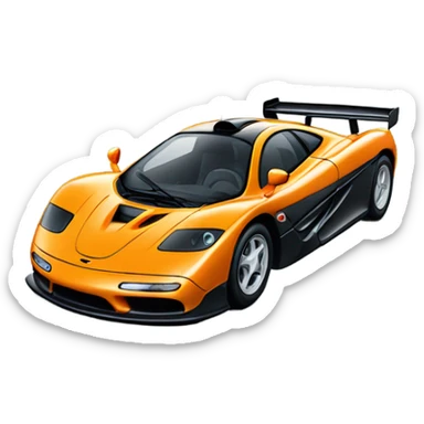 McLaren f1 car sticker