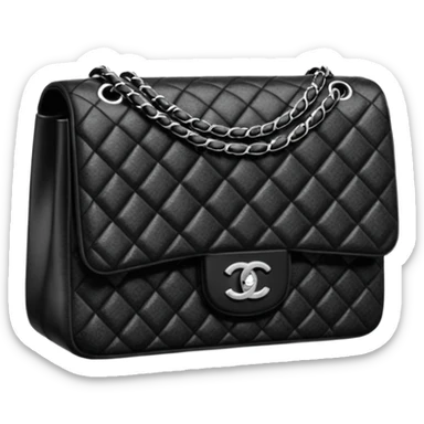 chanel tweed bag sticker
