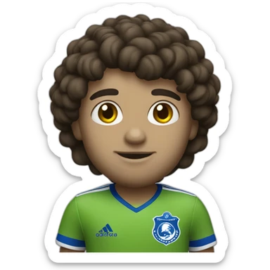 Millonarios fc supporter sticker