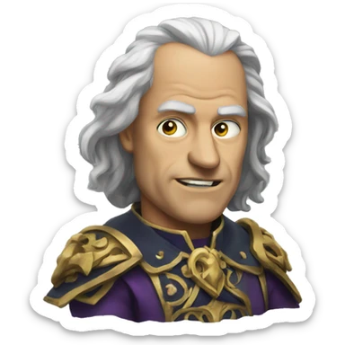 Lord of chaos sticker