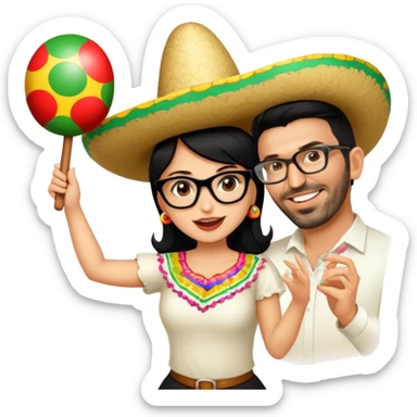 Meraca Musician sticker