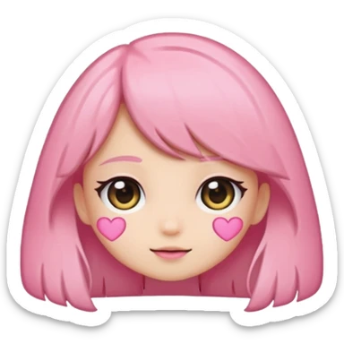 A sticker saying level up .. more a simple soft girl vibe  sticker