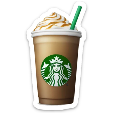 Starbucks-drink sticker