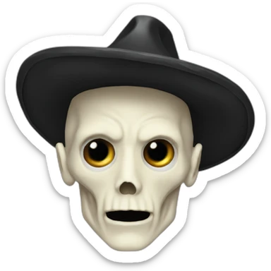 Lord Voldemort with a sombrero sticker