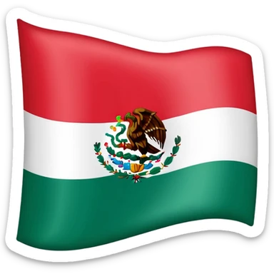 Hazme un emoji de la bandera de México  sticker
