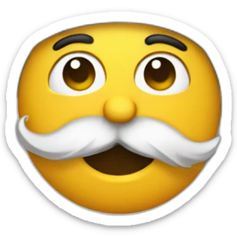 a funny pirate emoji face for chatting sticker