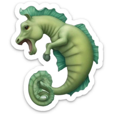 hippocampus sticker